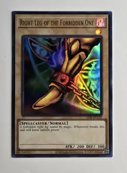 Right Leg of the Forbidden One LOB-EN120 Legend of Blue Eyes 25th Anniversary NM - Image 1