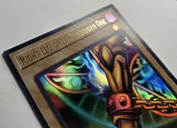 Right Leg of the Forbidden One LOB-EN120 Legend of Blue Eyes 25th Anniversary NM - Image 2