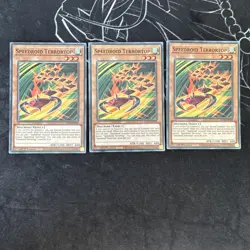 Yugioh Speedroid Terrortop PLAYSET X3 LED8-EN009 Common - Image 1