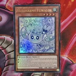YUGIOH Mulcharmy Fuwalos Ultra Rare RA04-EN050 1st Edition Card Tcg Handtrap - Image 1