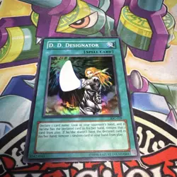 Yu-Gi-Oh! TCG D.D. Designator IOC-039 Unlimited Super Rare #1 - Image 1