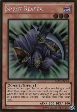 Yugioh Spirit Reaper PGLD-EN083 Gold Rare NM - Image 1