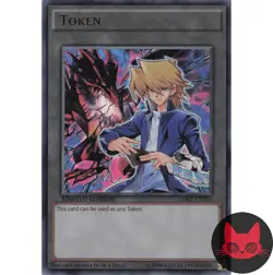 Yugioh Joey & Red-Eyes B. Dragon Token LDK2-ENT03 Ultra Rare Limited Edition NM - Image 1