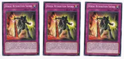 Yugioh 3X Heroic Retribution Sword - Common - 1st Edition - REDU-EN068 Near Mint - Image 1