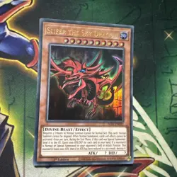Yugioh! Slifer the Sky Dragon EGS1-EN001 Ultra Rare 1st Edition NM - Image 1
