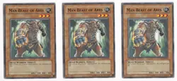 Yugioh - 3X Man Beast of Ares - Common - 1st Edition - CDIP-EN030 - Near Mint - Image 1