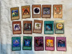 15x Yu-Gi-Oh! Trading Card Job Lot 10, very good to used condition [AA25] - Image 1