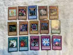 15x Yu-Gi-Oh! Trading Card Job Lot 8, very good used condition [AA23] - Image 1