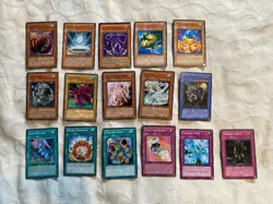 16x Yu-Gi-Oh! Trading Card Job Lot 6, very good used condition [AA21] - Image 1