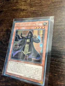 The Man with the Mark Pack Fresh Secret Rare MZTM-EN001 NM - Image 3