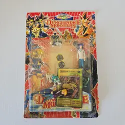 Dungeon Dice Monsters Yu Gi Oh! Holographic Card & 4 Figures - Image 1