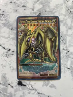 DIY ORICA Yugi Hamon Toon Lord Of Striking Thunder Holo Yugi Secret Rare Foil - Image 1