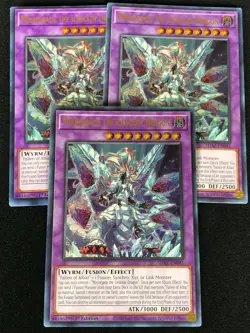 YUGIOH MIRRORJADE THE ICEBLADE DRAGON SDAZ-EN041 1ST ULTRA X3 (NM) - Image 1