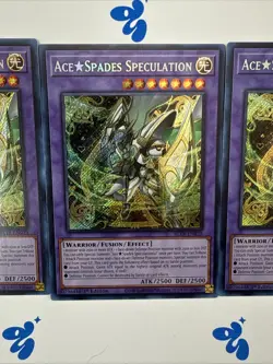 Ace Spades Speculation x3 - BLTR-EN039 -Terminal Revenge YuGiOh - Image 2