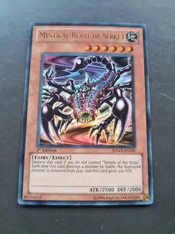 Yu Gi Oh - Mystical Beast of Serket - SDMA-EN037 - Ultra Rare - 1st Edition - NM - Image 1