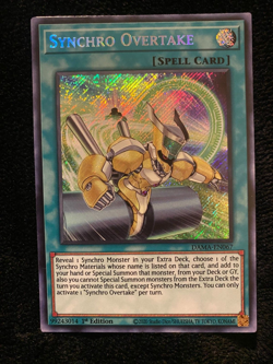 Synchro Overtake NM DAMA 1st Dawn of Majesty Yugioh - Image 1
