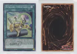 Synchro Overtake 1st Ed. YuGiOh Dawn of Majesty #DAMA-EN067 10j9 - Image 3