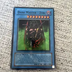 Dark Master - Zorc DCR-082 Super Rare Yugioh Card - Image 1