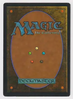Gold Signed High Tide MP Fallen Empires Artist Drew Tucker 1994 WOTC MTG Magic! - Image 2