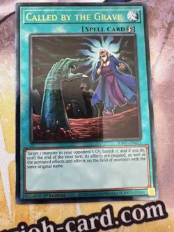 Called by the Grave RA01-EN057 Prismatic Ultimate Rare PUR 1st Edition NM Yugioh - Image 1
