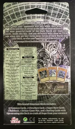 Yu-Gi-Oh! Gates of The Underworld Unlimited Structure Deck - Brand New - Image 2