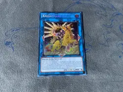 Yu-Gi-Oh! Knightmare Unicorn Alternate Art RA01-EN043 1st Edition Secret Rare NM - Image 1