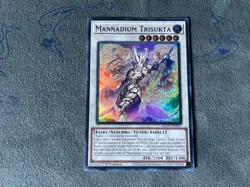 Yu-Gi-Oh! TCG Mannadium Trisukta AGOV-EN037 Ultra Rare 1st Edition Near Mint - Image 1