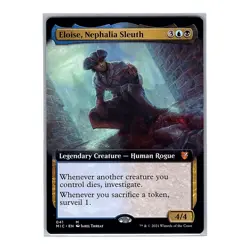Eloise, Nephalia Sleuth #041 Extended Art - MTG - 2021 Innistrad: Midnight Hunt - Image 1