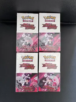 4x Pokemon TCG: Destined Rivals Half Booster Boxes (18 packs each, 72 total) - Image 1