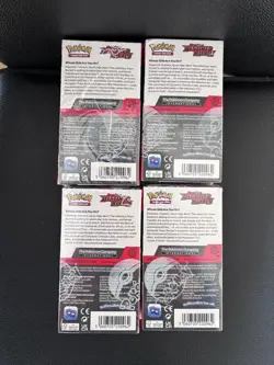 4x Pokemon TCG: Destined Rivals Half Booster Boxes (18 packs each, 72 total) - Image 3