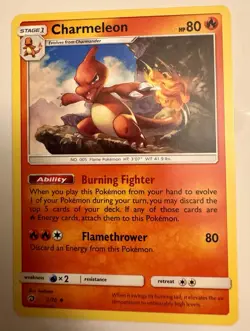 Dragon Majesty Charmeleon #2/70 Pokemon Card - Image 1