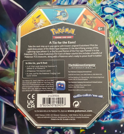Pokemon TCG Jolteon V Tin FACTORY SEALED Pokemon Eevee Evolutions - Image 2