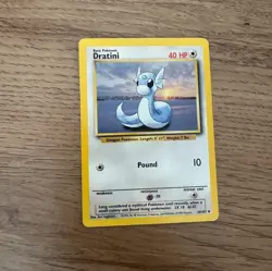 Pokemon TCG Dratini Base Set 26/102 Regular Unlimited Uncommon LP - Image 1