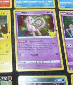 2021 POKEMON Celebrations 25th Anniversary Card - MEW 011/025 Holo - Image 1