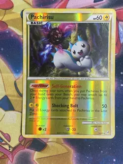 Pokemon TCG Pachirisu Call of Legends 18/95 Reverse Holo Rare English 2011 LP - Image 1