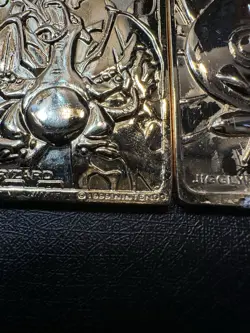 1999 Pokemon 24K Gold Plated Trading Card Limited Edition Burger King (3 Pack) - Image 4