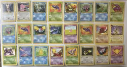 Lot Of 24 - POKEMON FOSSIL 1st Edition/NEO GENESIS/TEAM ROCKET - Image 1