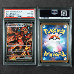 PSA 10 Pokemon Card Volcanion ex SAR 124/100 sv9 Battle Partners Japanese - Image 4