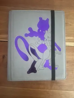 Pokemon Mewtwo Binder 9-Pocket Elite Series Ultra Pro A1 Excellent Condition - Image 1