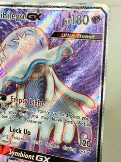 Nihilego GX (Full Art) 103/111 SM-Crimson Invasion Holo Pokemon TCG 2017 NM Card - Image 4