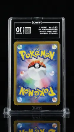 2021 Pokemon Japanese VMAX Climax Pikachu V CSR 222 TAG 10 Gem Mint - Image 2