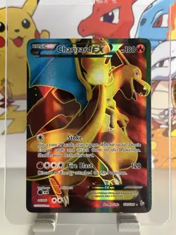 🔹Charizard EX 100/106 Full Art Ultra Rare🔹 X&Y Flashfire 2014 Pokemon TCG Card - Image 1
