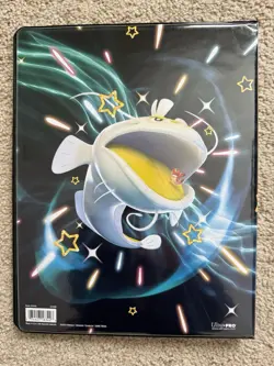 Pokemon TCG Paldean Fates Ultra PRO 9-Pocket Portfolio w/ Shiny Pikachu - Image 2
