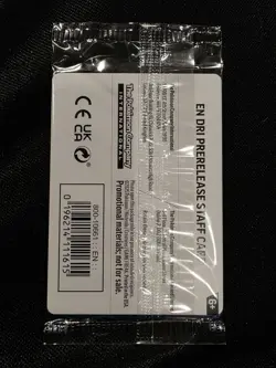 Pokemon TCG - Destined Rivals Prerelease Staff Promos Set New Sealed - Image 2