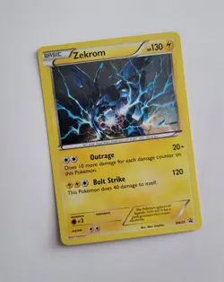 Pokemon Zekrom BW24 Holo Black & White 2011 Black Star Promo TCG Card ENG - Image 1