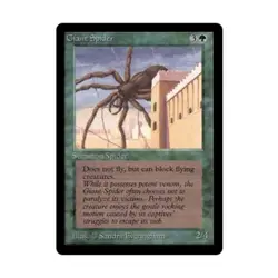 WOTC MtG Beta Giant Spider (C) VG - Image 1