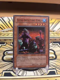 Yugioh Stammeinfizierender Virus / Tribe-Infecting Virus MFC-076 Super Rare - Image 1