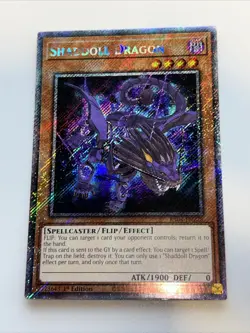 Shaddoll Dragon 1st Edition Platinum Secret Rare RA04-EN228 Yu-Gi-Oh! - Image 2