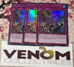 3x (M/NM) *EURO* Dimensional Barrier RA01-EN072 Ultra Rare 1st Edition YuGiOh - Image 1