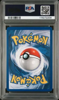 PSA 8 - Growlithe 28/102 Base Set Uncommon Pokemon Card 1999 Unlimited - Image 2